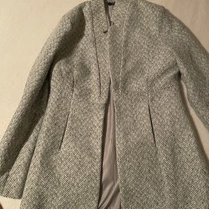 Tayshia Pocketed Coat - Heather Grey